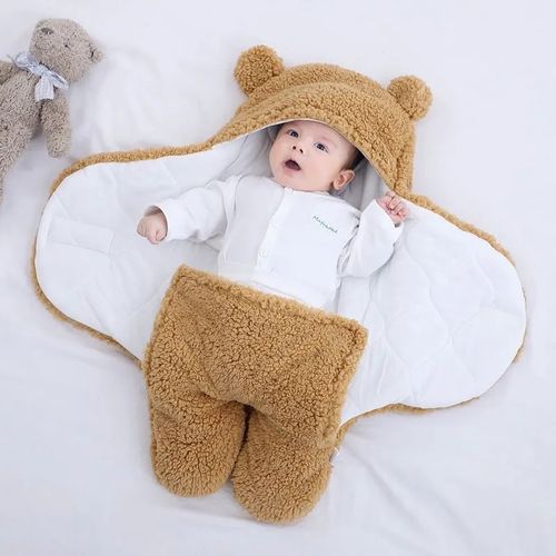 Cutest Fleece Newborn Quality Warm Romper Swaddler