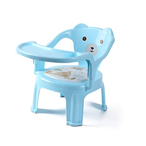 Baby Chair with Feeding Food Safety Tray | Plastic Cushion Support High Chair/Study Chair for Kids, Toddlers (Suitable- 3 Year)