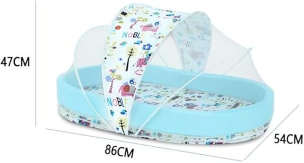 Baby Mosquito Net, Mosquito Net, Tent Type, Latex Foam Mattress, Portable Cot, Mosquito Repellent Net, Mosquito Insect Protection, Promotes Good Sleep, High Density, Breathable, Windproof,
