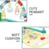 Huanger Kids Play Mat With Piano And Hanging Toys