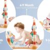Huanger Kids Play Mat With Piano And Hanging Toys