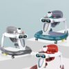 INFANTIAL 2 in1 Twist Baby Walker Round Kids Walker for Babies Cycle with Adjustable Height and Musical Toy Bar Rattles and Toys, Activity Walker for Kids Wheel 6-24 Months