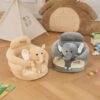 Baby Sitting Chair Cute Elephant Infant Lounger Floor Seat Baby Learning to Sit Chair for 4 Months & Up