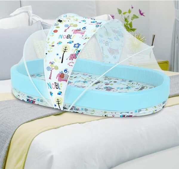 Baby Mosquito Net, Mosquito Net, Tent Type, Latex Foam Mattress, Portable Cot, Mosquito Repellent Net, Mosquito Insect Protection, Promotes Good Sleep, High Density, Breathable, Windproof,