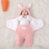 Cutest Fleece Newborn Quality Warm Romper Swaddler