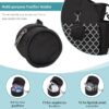 Travel Diaper Bag, Zipper Closure Tissue Paper Pocket Waterproof