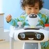 INFANTIAL 2 in1 Twist Baby Walker Round Kids Walker for Babies Cycle with Adjustable Height and Musical Toy Bar Rattles and Toys, Activity Walker for Kids Wheel 6-24 Months