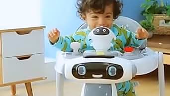INFANTIAL 2 in1 Twist Baby Walker Round Kids Walker for Babies Cycle with Adjustable Height and Musical Toy Bar Rattles and Toys, Activity Walker for Kids Wheel 6-24 Months