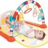 Huanger Kids Play Mat With Piano And Hanging Toys