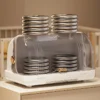 Baby Feeding Bottle Dryer, Nursing Bottle Storage Box, Baby Bottle Drying Rack, Bottle Dryer Set with Drain Board, Drying Station Baby Bottle Dryer Holder for Baby Bottles Tableware