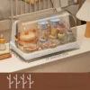 Baby Feeding Bottle Dryer, Nursing Bottle Storage Box, Baby Bottle Drying Rack, Bottle Dryer Set with Drain Board, Drying Station Baby Bottle Dryer Holder for Baby Bottles Tableware