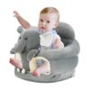 Baby Sitting Chair Cute Elephant Infant Lounger Floor Seat Baby Learning to Sit Chair for 4 Months & Up