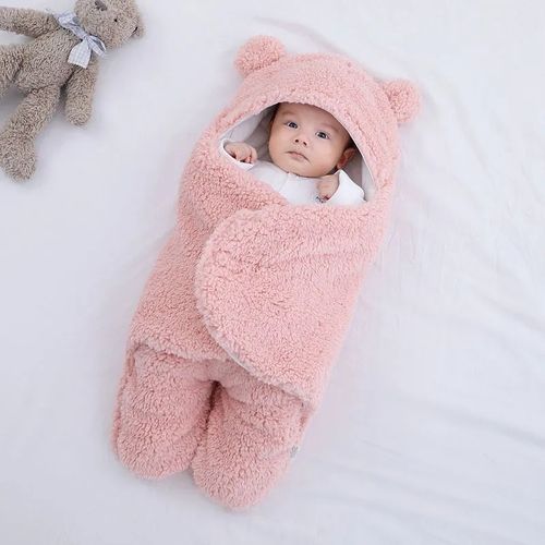 Cutest Fleece Newborn Quality Warm Romper Swaddler