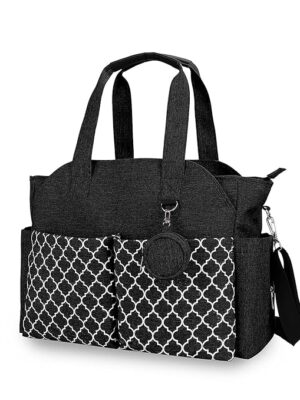 Travel Diaper Bag, Zipper Closure Tissue Paper Pocket Waterproof