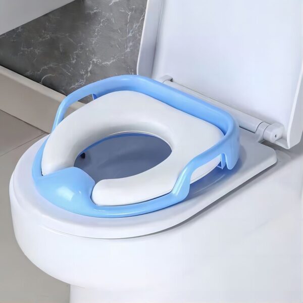 Children Only Thick and Soft Comfortable Health and Safety Armrest Toilet